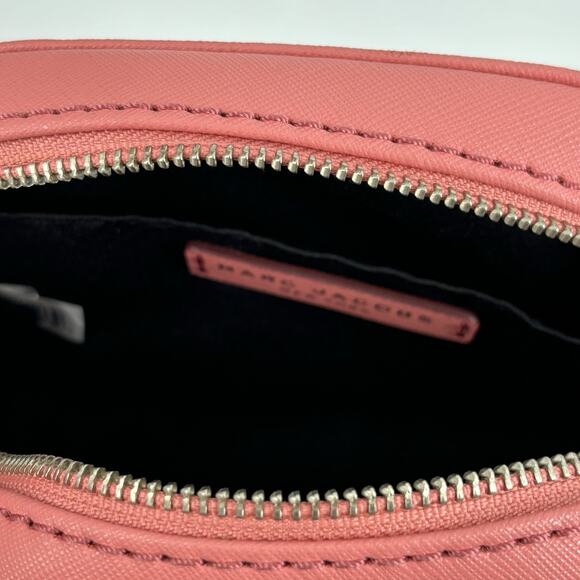 Marc Jacobs Playback Half Moon Small Crossbody Bag Pink - Picture 7 of 11